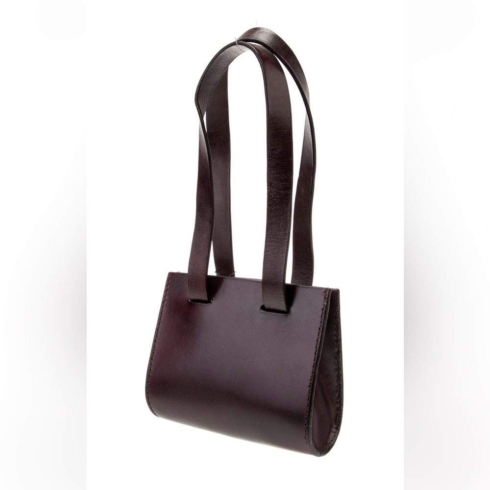Lauren Manoogian Leather Sling Bag deep brown